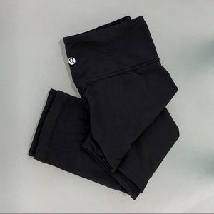 Lululemon Wunder Under Crops Full-On Luon